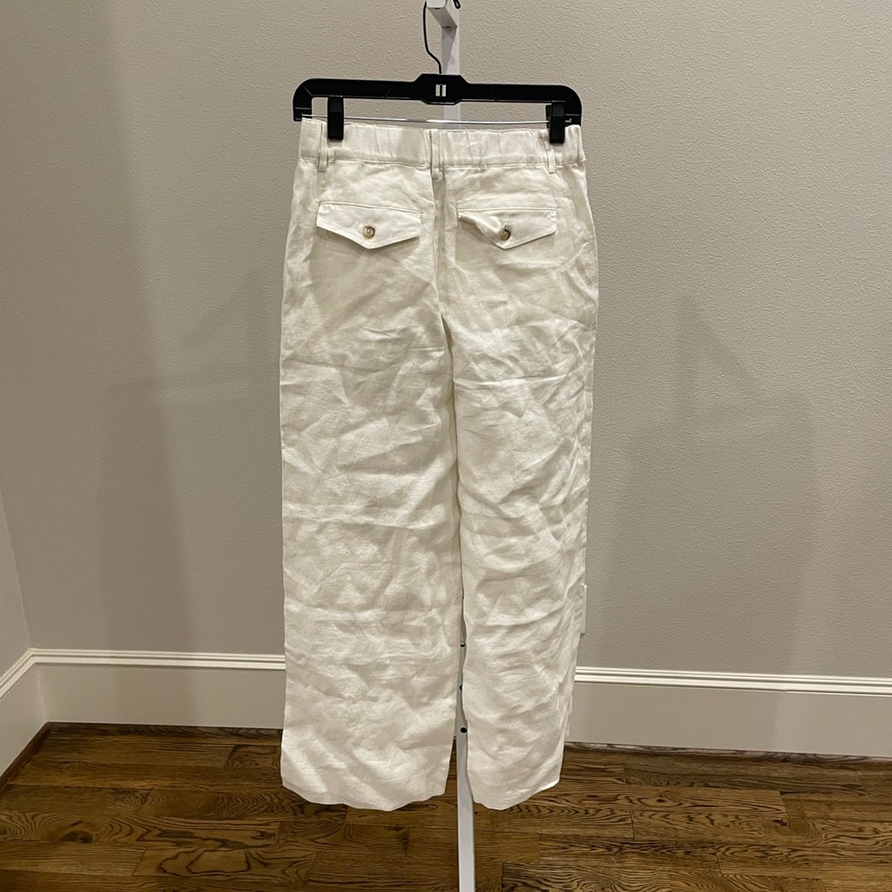 Banana Republic The Everyday wide leg linen pant - Picture 9 of 10
